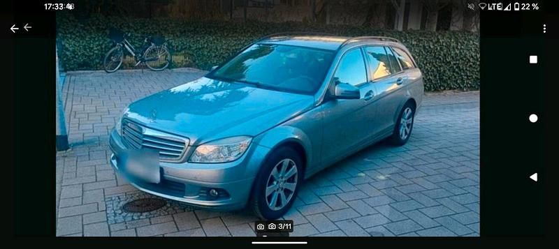 Gebraucht Mercedes C220 170 PS (125 kW) 2009 Silber Kombi