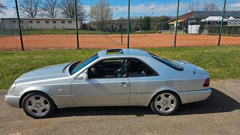 Silber Gebraucht 1996 Mercedes CL420 Coupé | 18.999 € - Bild 1/4