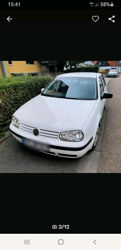 Gebraucht VW Golf IV Ocean 75 PS (55 kW) 2003 Weiß Kleinwagen