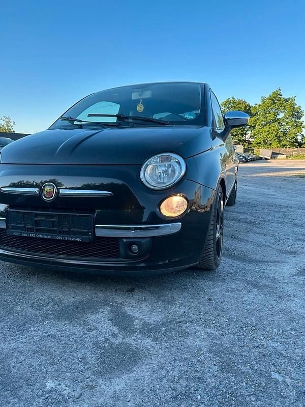 Schwarz Gebraucht 2008 Fiat 500 Abarth Kleinwagen | 2.800 € (Guter Preis) - Bild 1/4