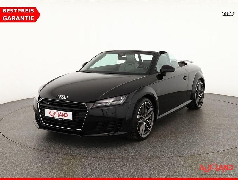 Mythosschwarz metallic (metallic) Gebraucht 2016 Audi TT Roadster Ambiente Cabrio | 29.950 € (Fairer Preis) - Bild 1/4