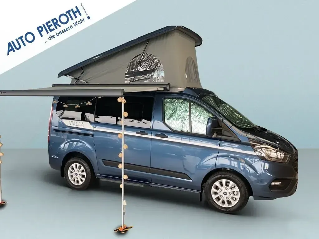 Gebraucht Ford Transit Custom Nugget 170 PS (125 kW) 2024 Chroma blau metallic Limousine