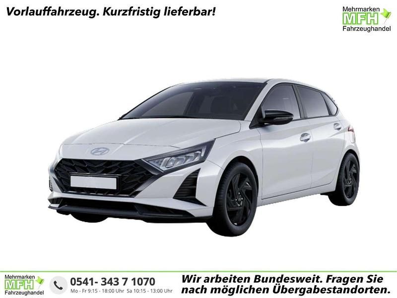 Neu Hyundai i20 Blackline 90 PS (66 kW) 2026 Atlas white Kleinwagen