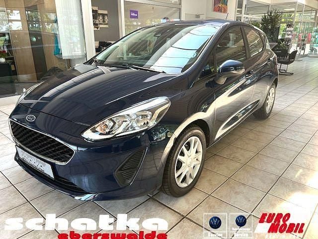 Blau Gebraucht 2018 Ford Fiesta Trend Kleinwagen | 8.600 € (Fairer Preis) - Bild 1/4