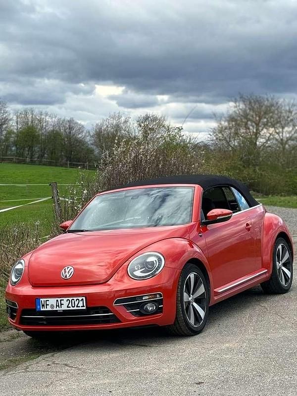 Orange Gebraucht 2017 VW Beetle Sound Cabrio | 18.500 € (Fairer Preis) - Bild 1/4