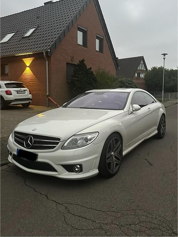 Weiß Gebraucht 2008 Mercedes CL500 Coupé | 22.000 € (Fairer Preis) - Bild 1/4