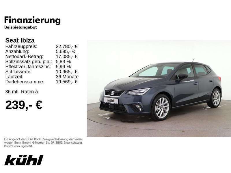 Magnetic tech grau metallic Gebraucht 2025 Seat Ibiza FR Limousine | 22.480 € (Etwas zu teuer) - Bild 1/4