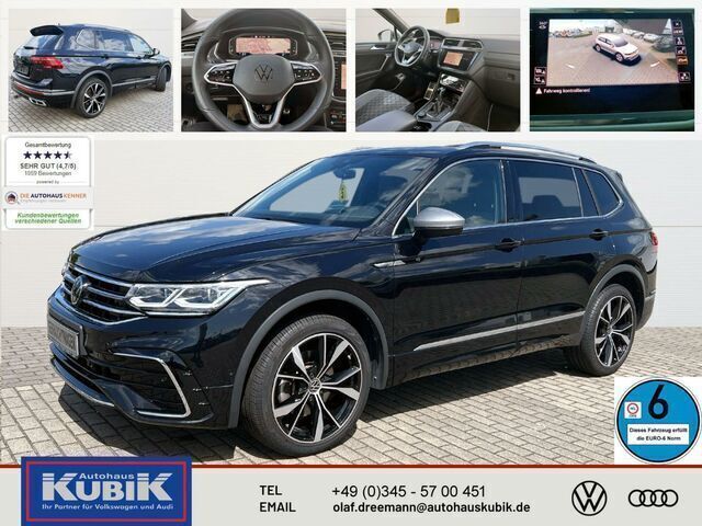 Schwarz Gebraucht 2022 VW Tiguan R-line SUV | 47.450 € - Bild 1/2