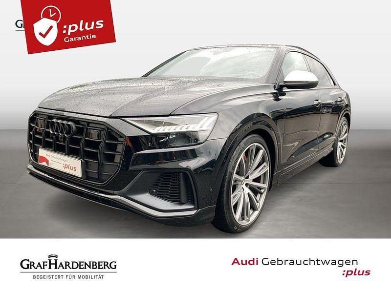 Orcaschwarz metallic Gebraucht 2021 Audi SQ8 Ambiente SUV | 69.990 € (Superpreis) - Bild 1/4