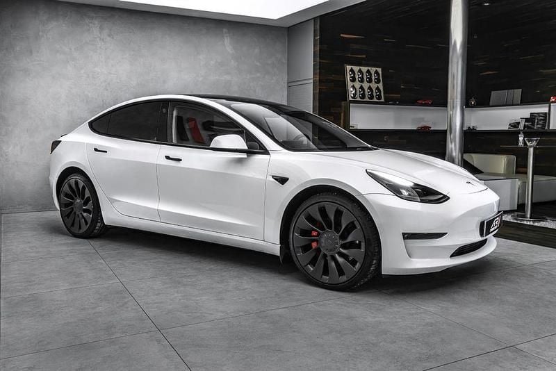 Gebraucht Tesla Model 3 Performance 377 kW (513 PS) 2021 Weiß Limousine