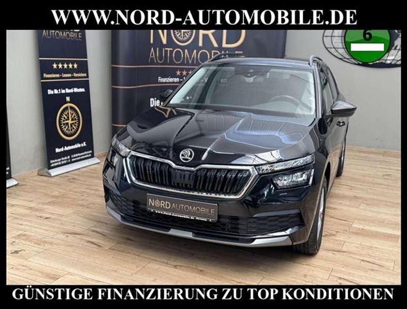 Schwarz Gebraucht 2021 Skoda Kamiq Ambition SUV | 19.480 € (Fairer Preis) - Bild 1/3