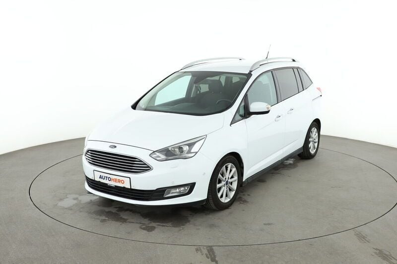 Weiß Gebraucht 2016 Ford Grand C-Max Titanium Van / Kleinbus | 11.750 € (Guter Preis) - Bild 1/4