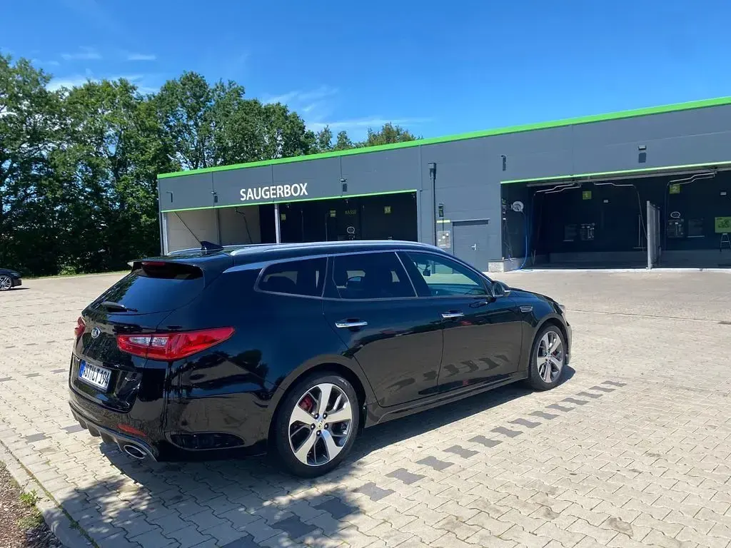 Gebraucht Kia Optima GT 245 PS (180 kW) 2018 Schwarz Kombi