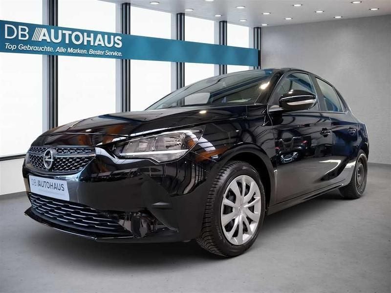 Schwarz Gebraucht 2022 Opel Corsa Edition Kleinwagen | 13.150 € (Guter Preis) - Bild 1/4