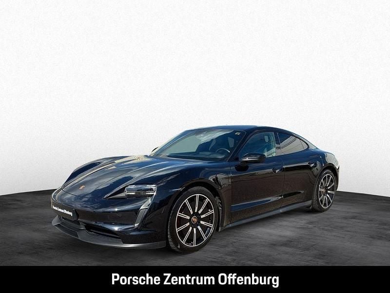 Tiefschwarzmetallic Gebraucht 2022 Porsche Taycan 4S Limousine | 74.890 € (Etwas zu teuer) - Bild 1/4