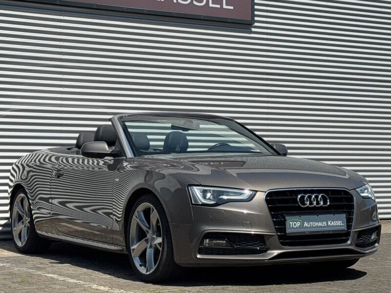 Grau Gebraucht 2015 Audi A5 Cabriolet S-Line Cabrio | 16.990 € (Guter Preis) - Bild 1/4