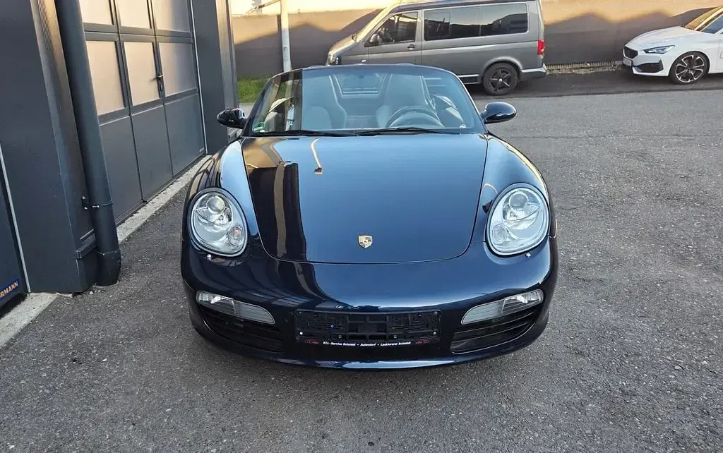 Gebraucht Porsche Boxster 245 PS (180 kW) 2008 Blau Cabrio