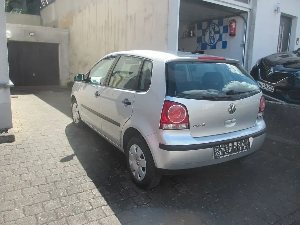 Gebraucht VW Polo Trendline 60 PS (44 kW) 2008 Silber Kleinwagen