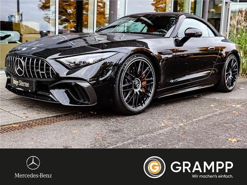 Schwarz Gebraucht 2024 Mercedes SL63 AMG AMG Cabrio | 147.800 € (Fairer Preis) - Bild 1/4