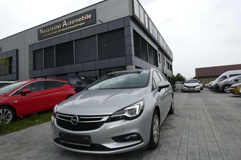 Grau Gebraucht 2017 Opel Astra Business Kombi | 6.300 € (Fairer Preis) - Bild 1/4