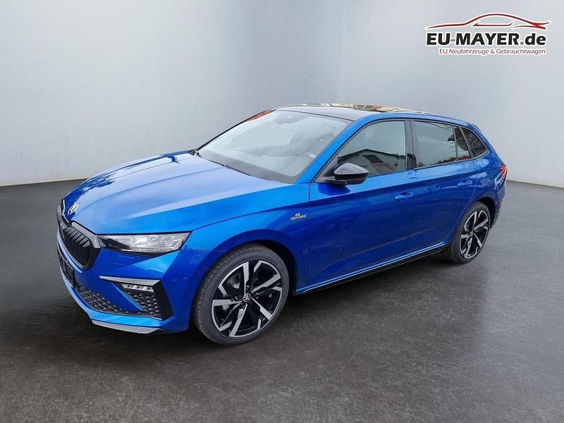 Neu Skoda Scala Monte Carlo 150 PS (110 kW) 2025 Race blau metallic/blau Kleinwagen