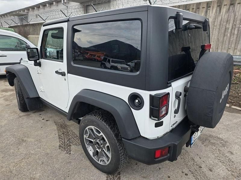 Gebraucht Jeep Wrangler Rubicon 200 PS (147 kW) 2012 Weiß SUV