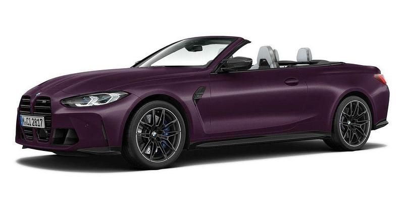 Individual lack frozen purple Gebraucht 2023 BMW M4 Cabriolet Competition Edition Cabrio | 82.510 € (Etwas zu teuer) - Bild 1/4