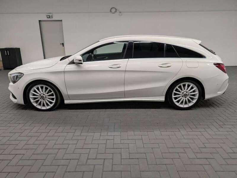 Gebraucht Mercedes CLA200 AMG line 136 PS (100 kW) 2017 Calcitweiss Kombi