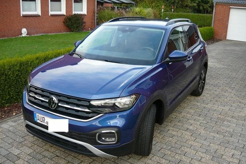 Blau Gebraucht 2021 VW T-Cross United SUV | 17.500 € (Guter Preis) - Bild 1/4