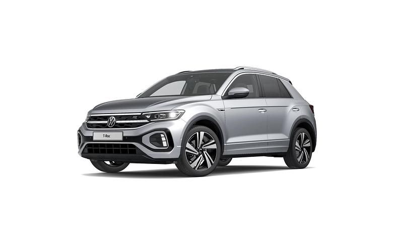 Gebraucht VW T-Roc R-line 150 PS (110 kW) 2022 Pyrit silber metallic SUV