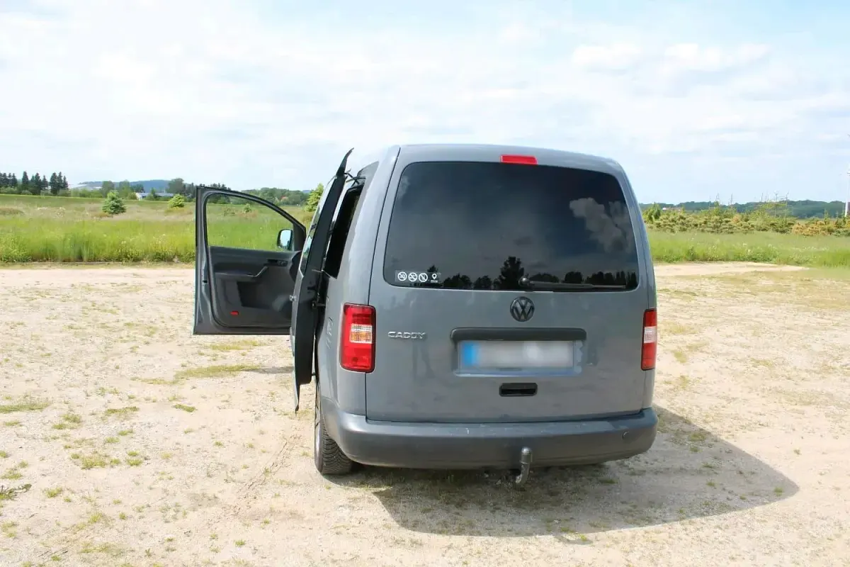 Gebraucht VW Caddy 102 PS (75 kW) 2013 Grau Van / Kleinbus