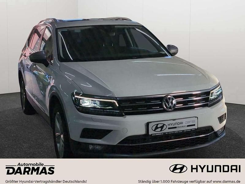 Gebraucht VW Tiguan Allspace Highline 190 PS (139 kW) 2019 Weiß SUV