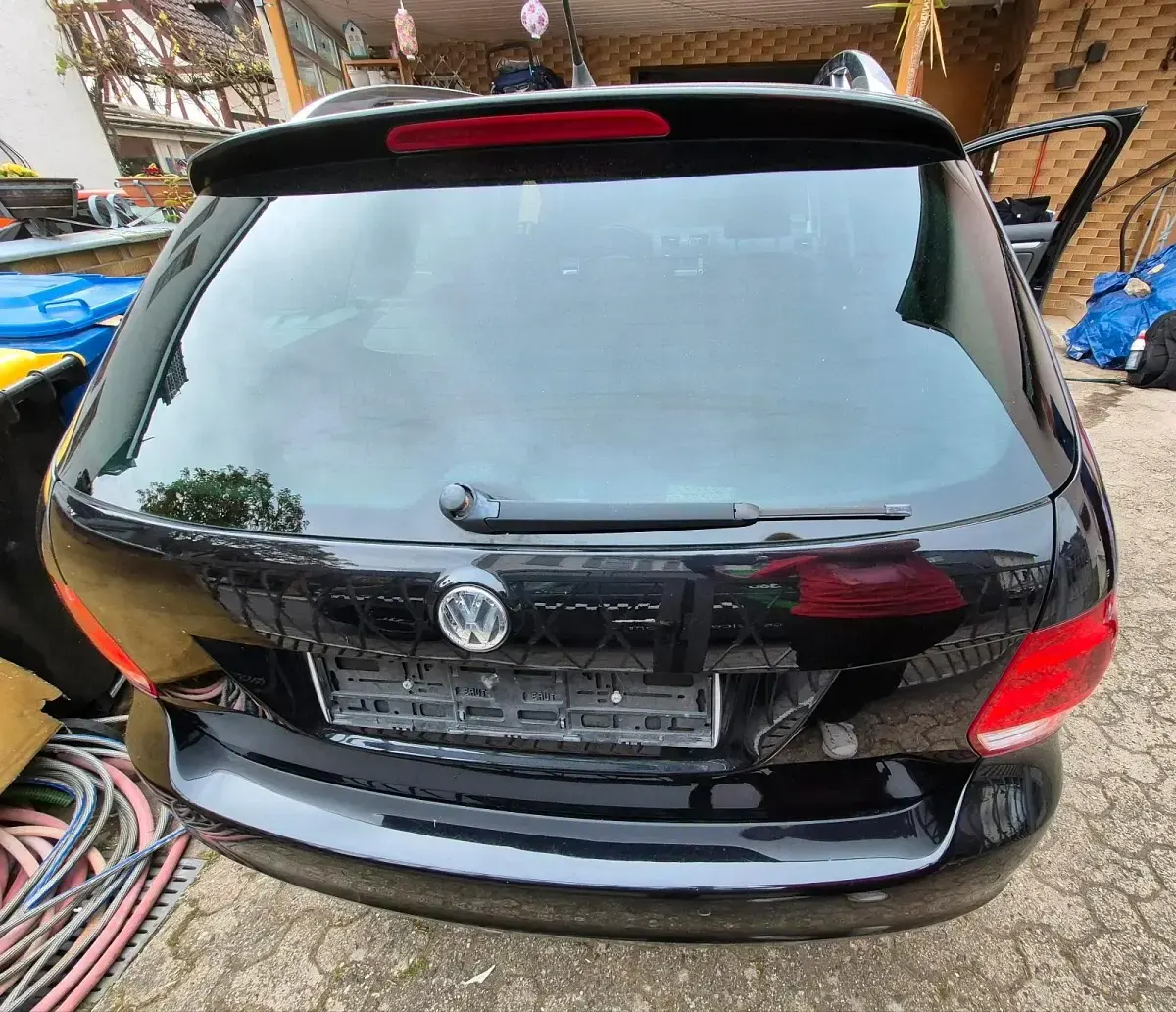 Gebraucht VW Golf VI 105 PS (77 kW) 2008 Schwarz Kleinwagen