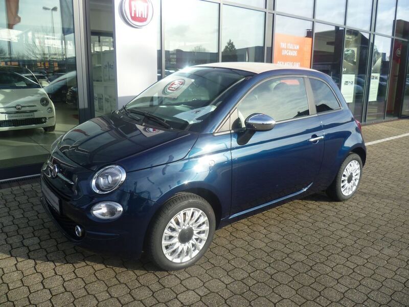 Blau Gebraucht 2023 Fiat 500C Cabrio | 19.990 € (Teuer) - Bild 1/4