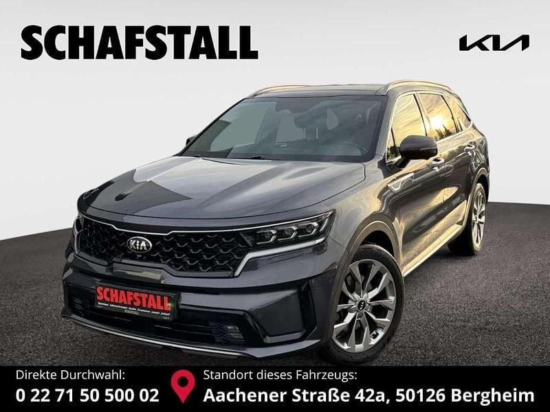 Grau (platinum graphite) Gebraucht 2021 Kia Sorento Platinum SUV | 31.879 € (Guter Preis) - Bild 1/4