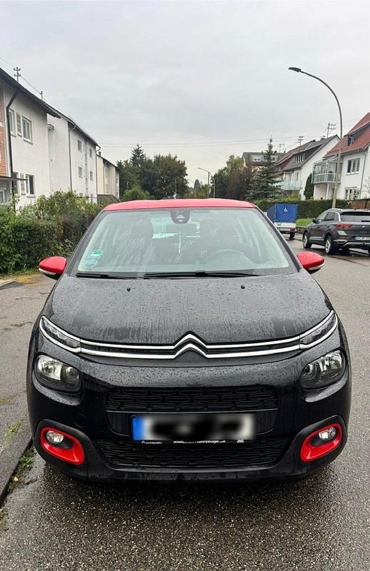 Schwarz Gebraucht 2018 Citroën C3 Kleinwagen | 4.999 € (Etwas zu teuer) - Bild 1/4