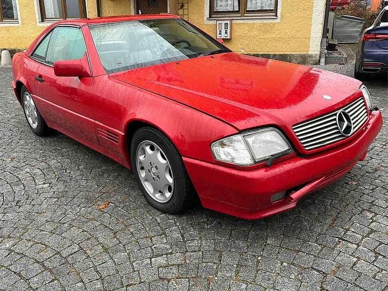 Gebraucht Mercedes SL500 320 PS (235 kW) 1993 Signalrot Cabrio