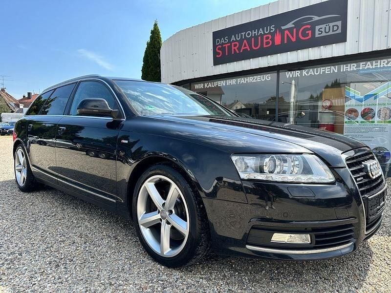 Schwarz Gebraucht 2011 Audi A6 S-Line Kombi | 7.990 € (Guter Preis) - Bild 1/4