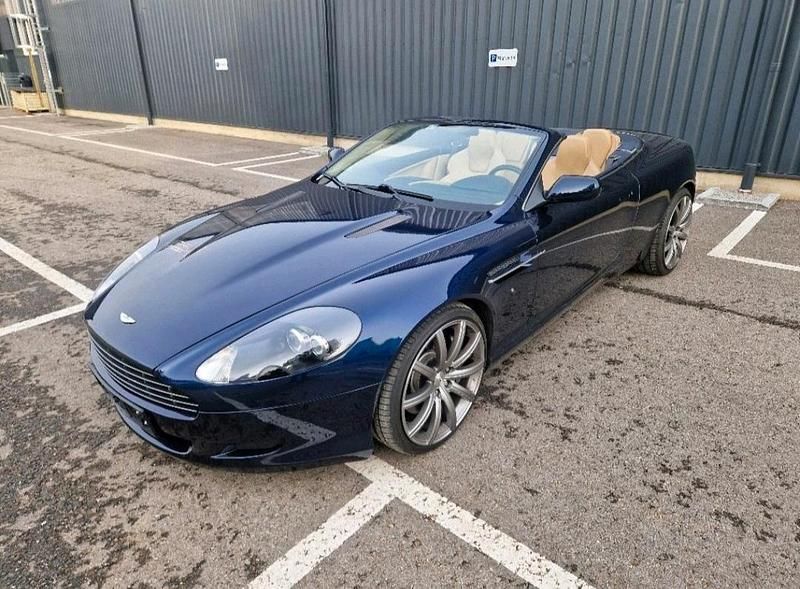 Gebraucht Aston Martin DB9 500 PS (367 kW) 2006 Blau Cabrio
