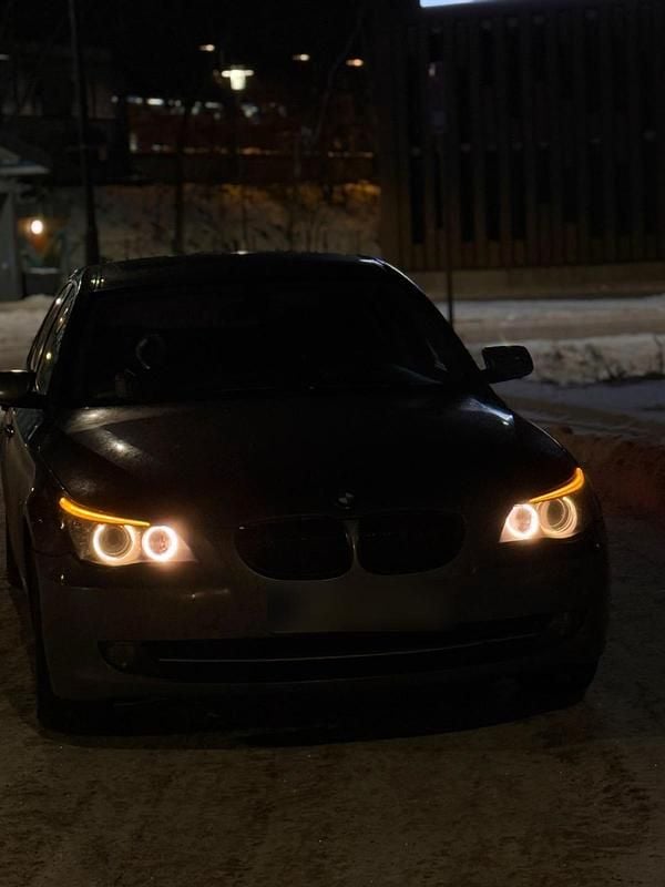 Grau Gebraucht 2008 BMW 520 Limousine | 5.000 € (Guter Preis) - Bild 1/4