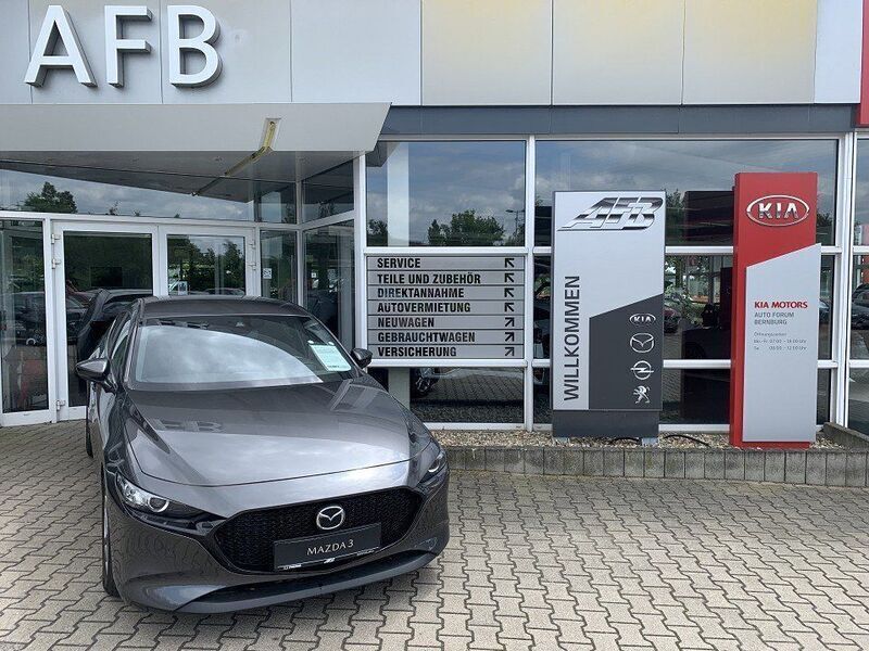 Grau Gebraucht 2019 Mazda 3 Limousine | 20.490 € (Fairer Preis) - Bild 1/4