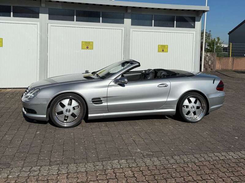 Silber Gebraucht 2002 Mercedes SL55 AMG AMG Cabrio | 21.999 € (Fairer Preis) - Bild 1/4