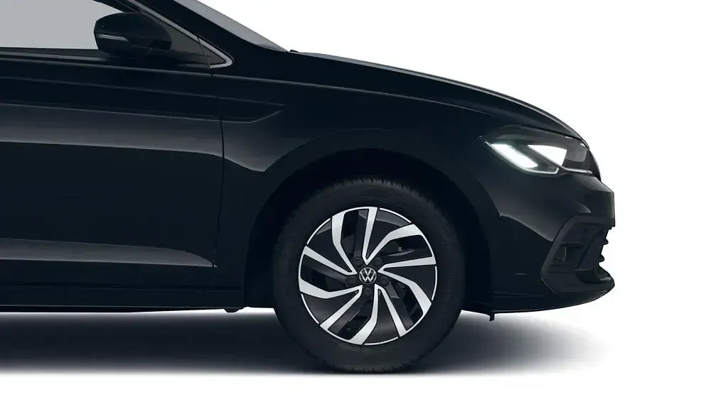 Gebraucht VW Polo Life 95 PS (69 kW) 2025 Schwarz Kleinwagen