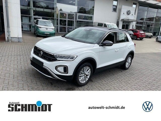 Pure white Gebraucht 2024 VW T-Roc Life SUV | 26.798 € (Guter Preis) - Bild 1/4