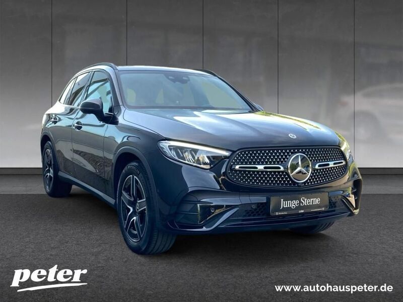 Schwarz Gebraucht 2023 Mercedes GLC220 Advanced SUV | 48.690 € (Fairer Preis) - Bild 1/4