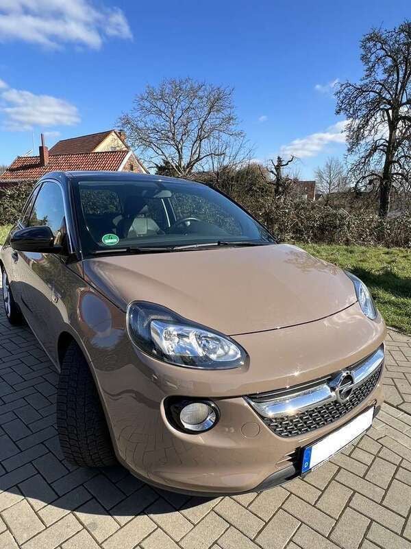 Braun Gebraucht 2015 Opel Adam Slam Kleinwagen | 9.900 € (Teuer) - Bild 1/4