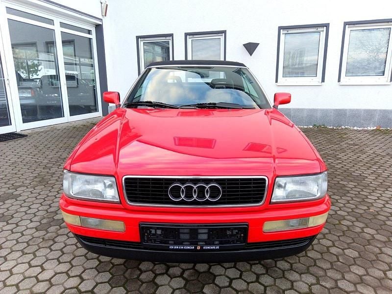 Gebraucht Audi Cabriolet 116 PS (85 kW) 1996 Laserrot Cabrio
