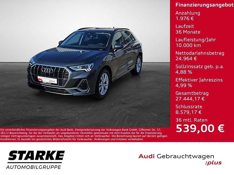 Gebraucht Audi Q3 S-Line 150 PS (110 kW) 2020 Daytonagrau perleffekt SUV