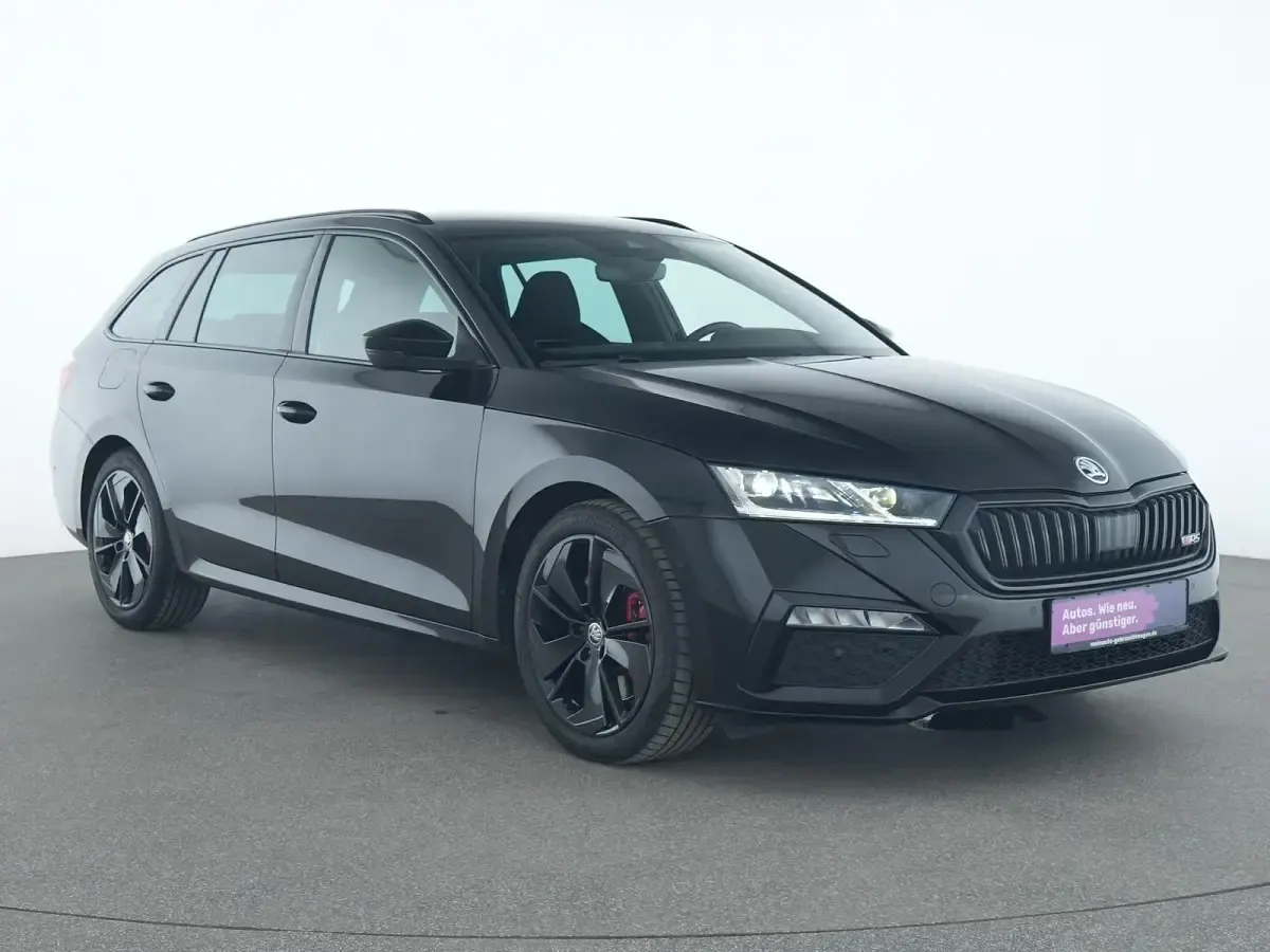 Gebraucht Skoda Octavia RS 245 PS (180 kW) 2022 Schwarz magic Limousine