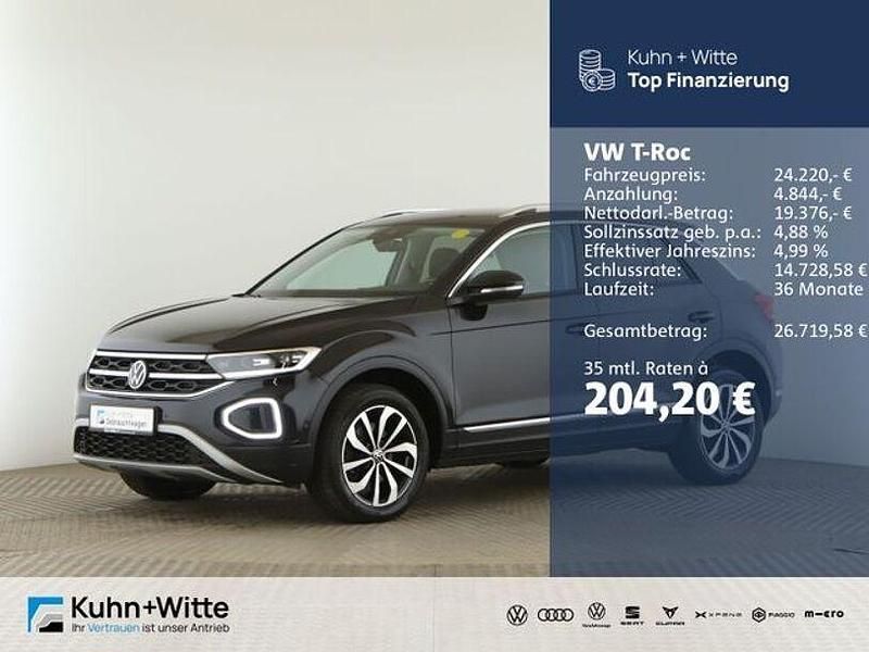 Deep black perleffekt Gebraucht 2022 VW T-Roc IQ Drive SUV | 24.220 € (Guter Preis) - Bild 1/3